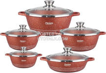 Dessini Die Cast Non-Stick Cookware Set 6pieces