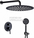 Black Handheld Shower Head