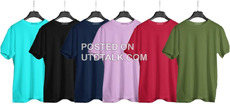 Plain T Shirts Available