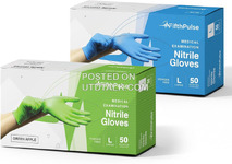 Blue Nitrile Gloves Restocked