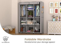 4 in 1 Foldable,Portable Wardrobe