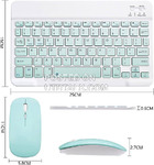 Rechargeable Wireless Bluetooth Keyboard and Mouse