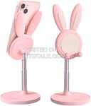 Plastic Rabbit Phone Stand