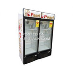 Pearl 500 Litre Double Door Display Fridge