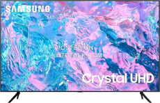 Samsung 65" - Crystal UHD Smart TV - USB - Black