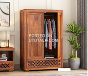 Quality 2 in 1 Wooden Wardrobe With Dressing Mirrors