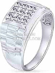 Fashionable Italian 925silver Ring