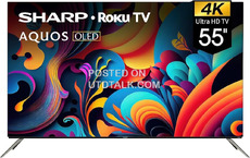 Sharp Roku TV Smart 55 Inches