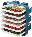 6 Steps Kitchen Wall Rack