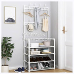 Foldable Shoe and Clothes Rack