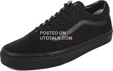 Classic All Black Vans Quality Sneakers