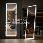 Led Floor / Dressing Mirror, 3 Colors Decorative Mirror